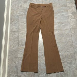 Tan flare business pants